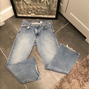 Abercrombie & Fitch Boy Slouch Flare Blue Jean SZ8